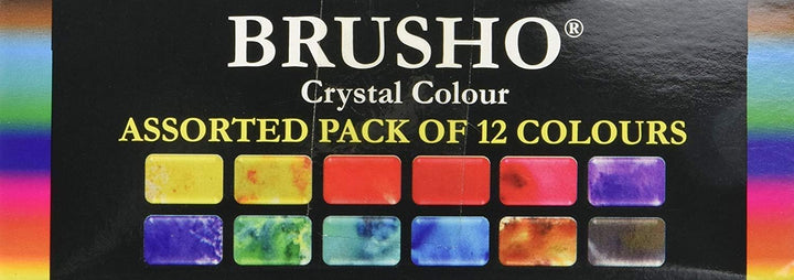Brusho by Colourcraft Farben-Set „Crystal“,, Multi