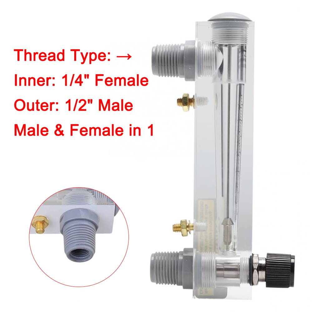 Luftgasdurchflussmesser, LZM-15T, 1-10m3/h Durchflussmesser, Panel Air Gas Flow Type Flowmeter mit E