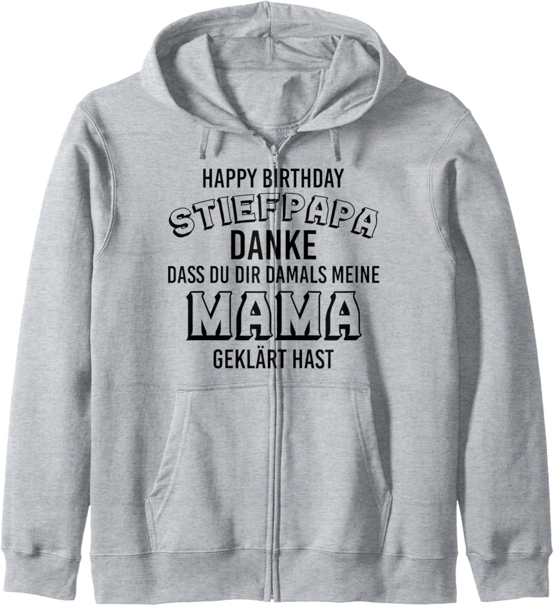 Happy Birthday Stiefpapa Stiefvater Geburtstag Kapuzenjacke