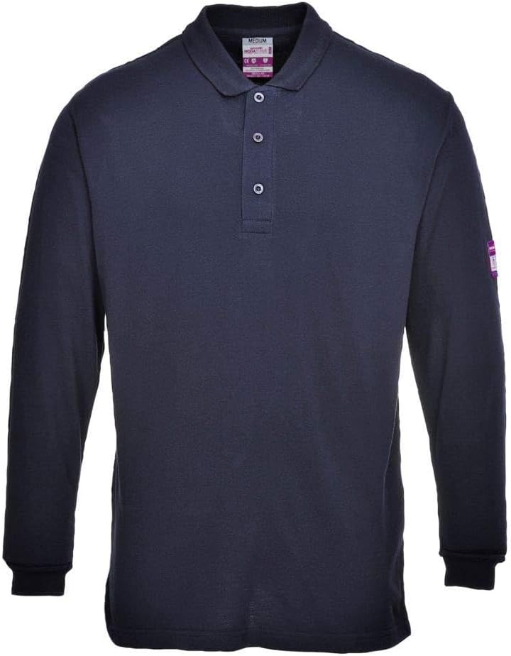 FR Antistatic Polo Shirt Color: Navy Talla: 4XL 4XL Armada, 4XL Armada