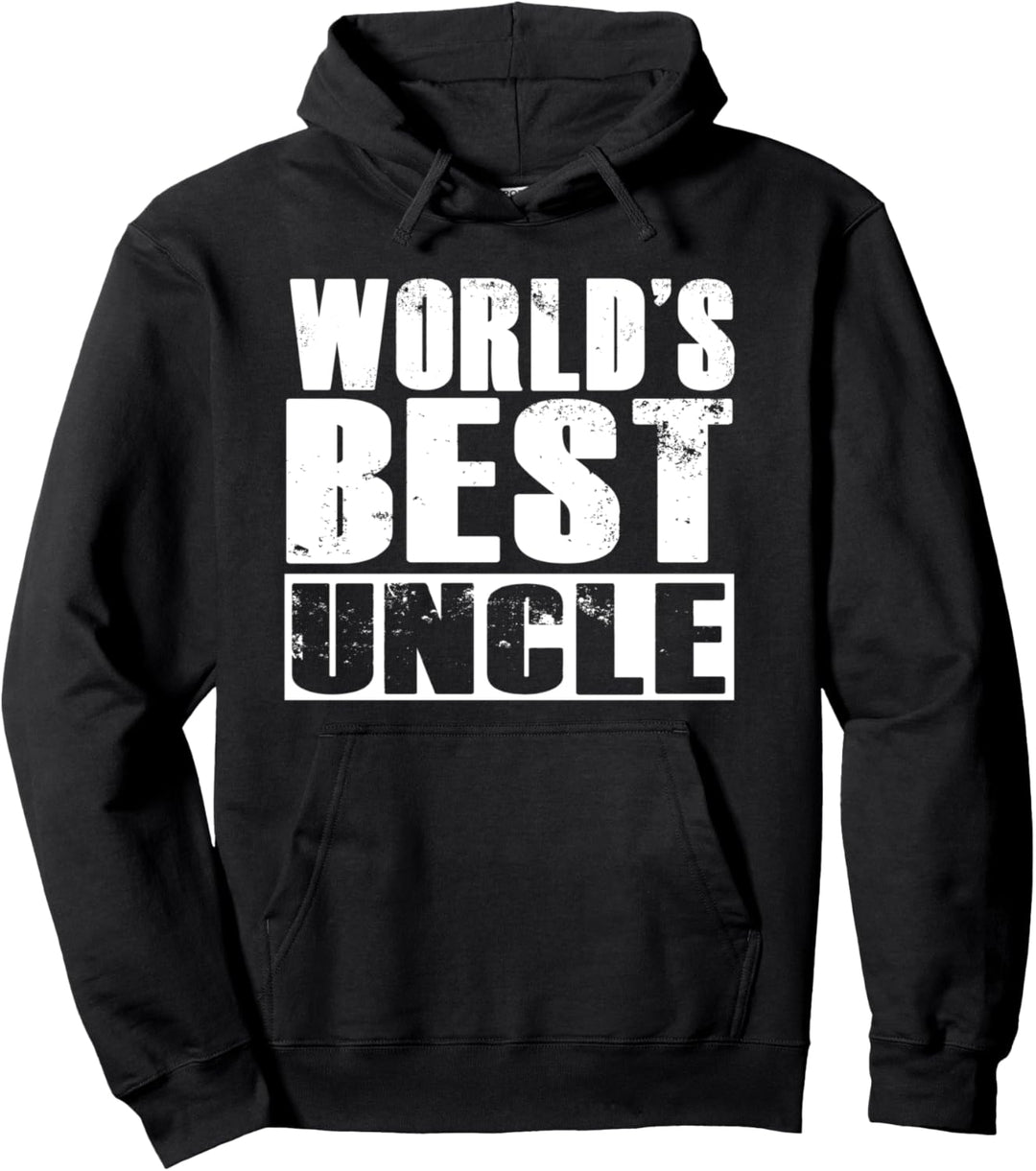 Weltbester Onkel Patenonkel Grossonkel Verwandte Neffe Nichte Pullover Hoodie