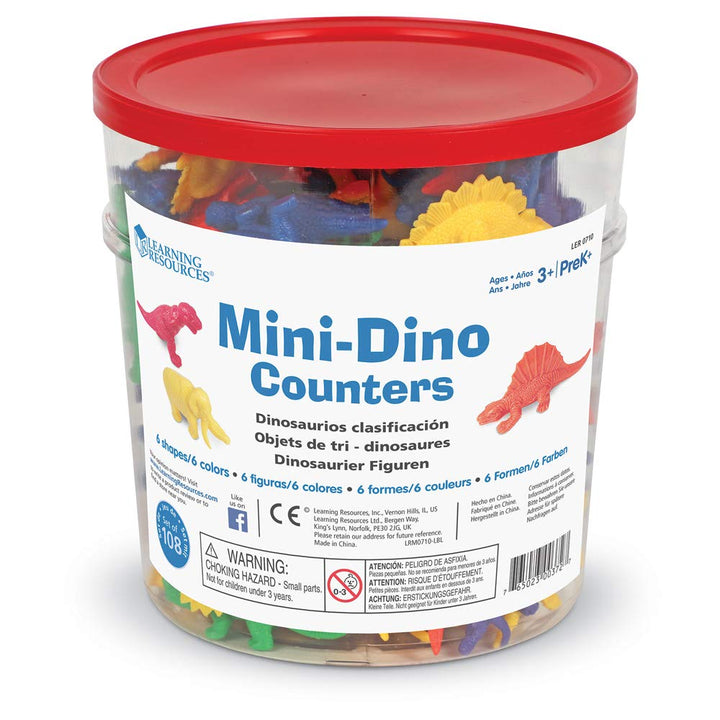 Learning Resources Mini-Dinos Spielfiguren (108 Stück)