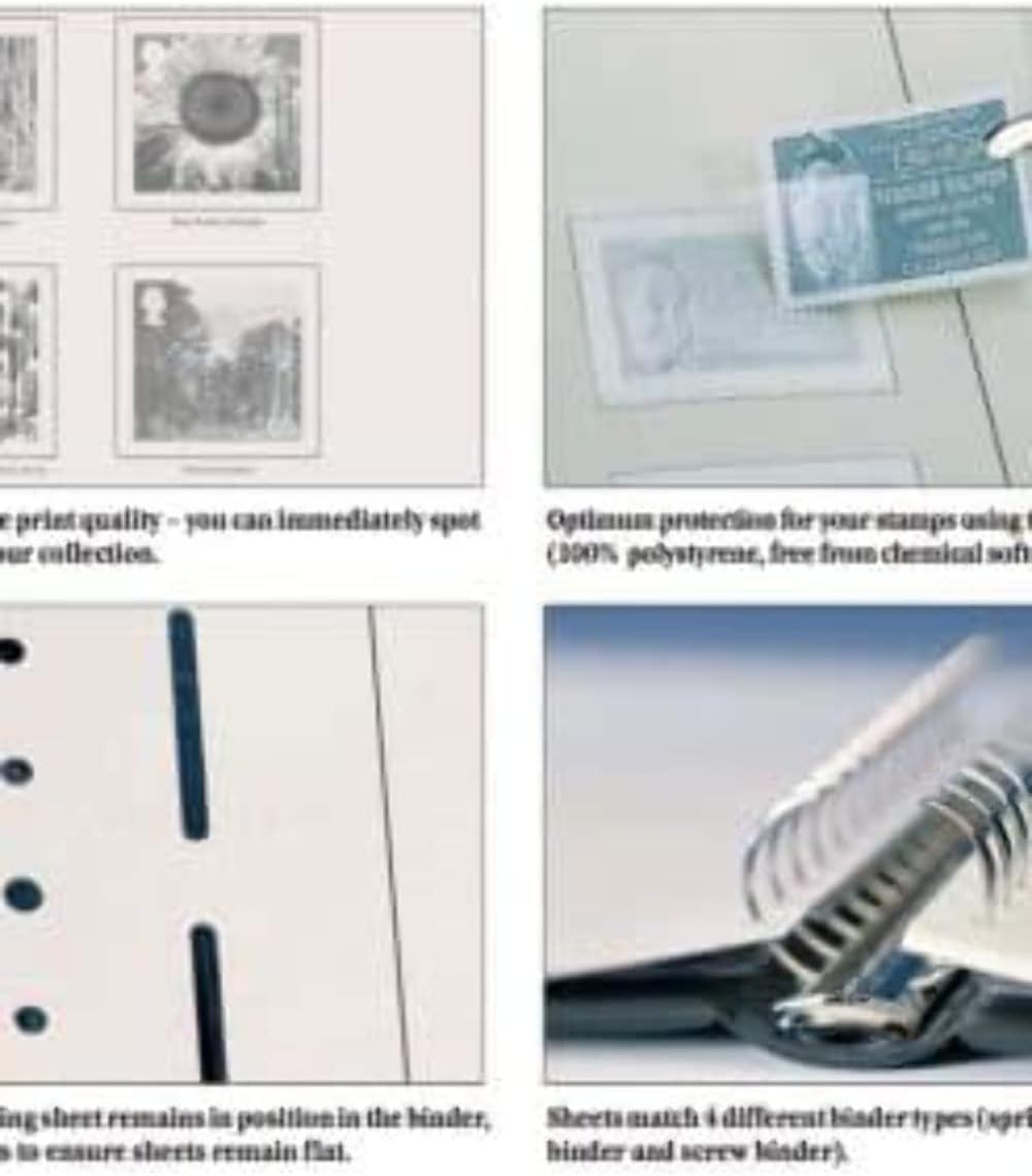 Leuchtturm 334618 sf-hojas preimpresas Bundesrepublik Deutschland 1995 – 1999