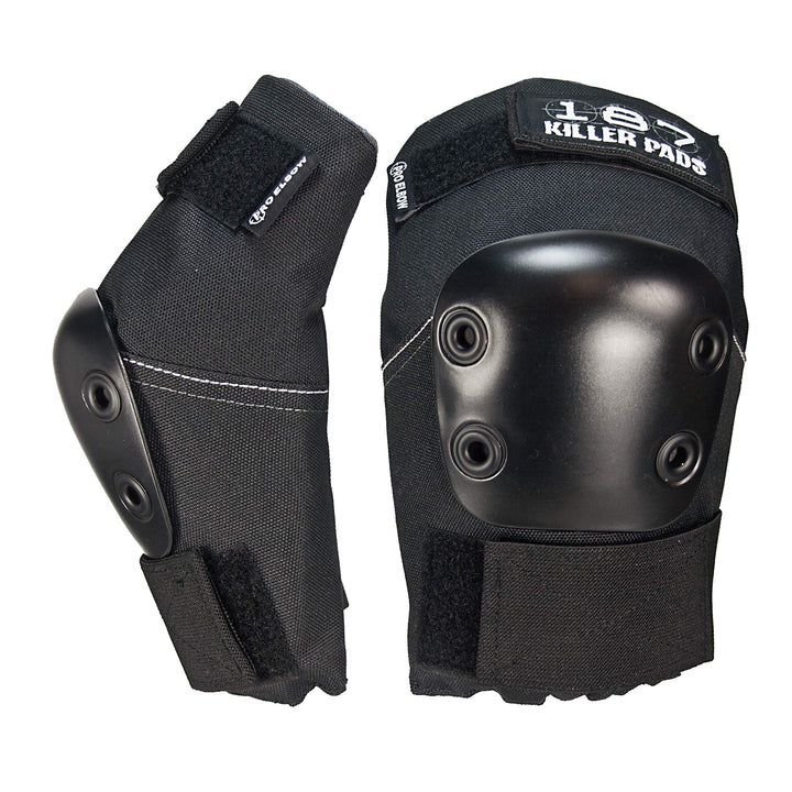 Killer Pads Schutzausrüstung Elbowpads Pro XS schwarz - schwarz, XS schwarz - schwarz