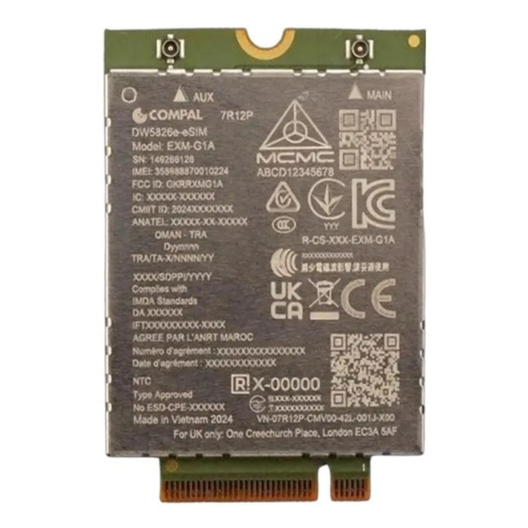 Dell Wireless DW5826E - Drahtloses Mobilfunkmodem | DELL-9WCV5 | 5397321028888