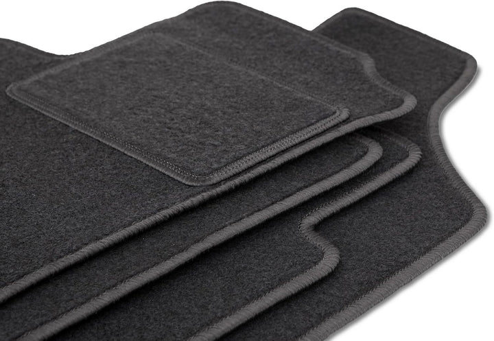 Velours Fussmatten 4-TLG Set passend für Chrysler PT Cruiser (2000-2010) | Qualität: CARLUX, passgen