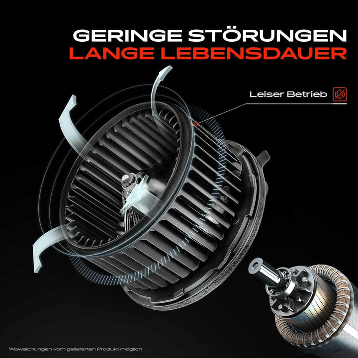 Frankberg Heizungsgebläse Gebläsemotor Kompatibel mit Captur I H5 J5 2013-Heute Clio IV BH 2012-Heut