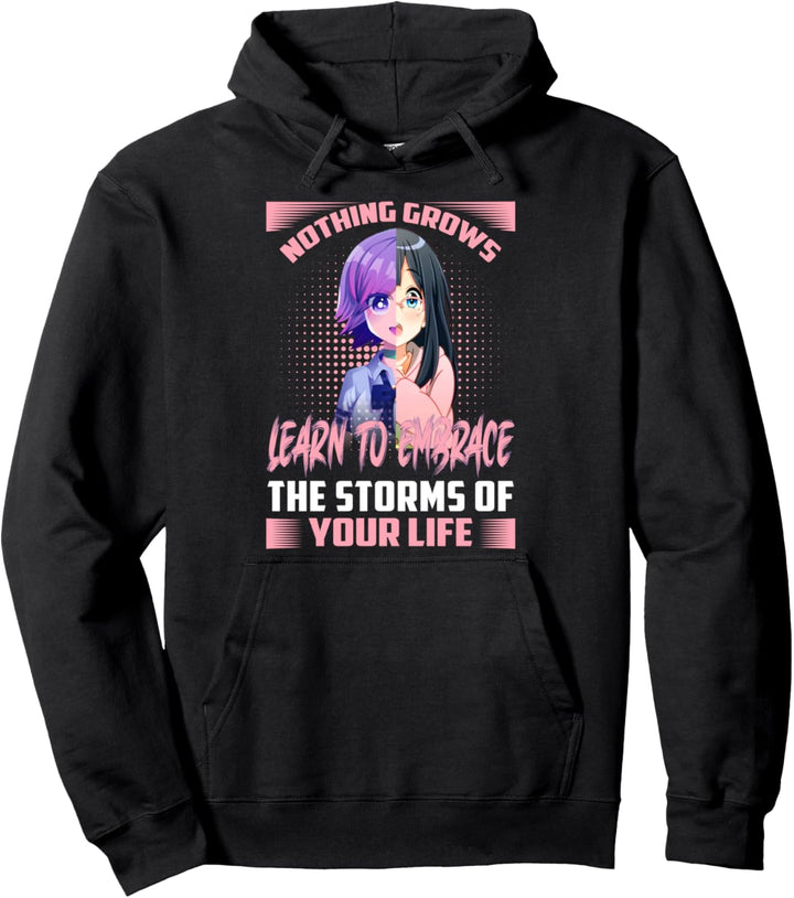 Manga Anime: Nichts wächst, umarme die Leiden des Lebens Pullover Hoodie