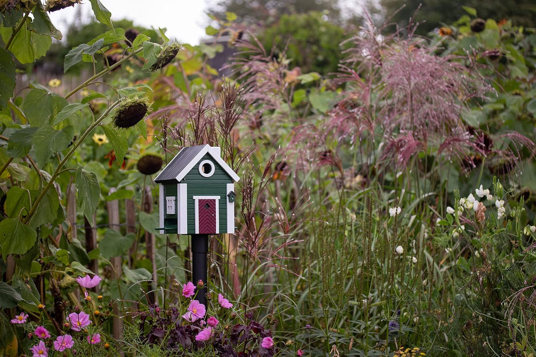 Wildlife Garden WG107 Multiholk Jagdhaus - Der Kombinierte Vogelfutterhaus und Nistkasten/Vogelhaus
