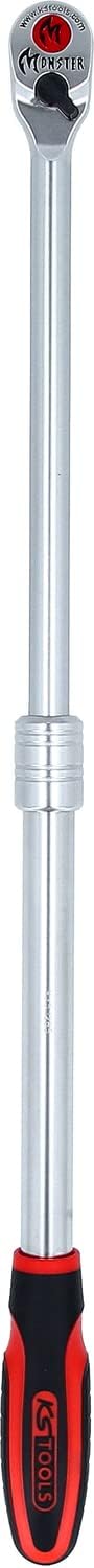 KS Tools 935.1285 1/2" Monster Teleskop-Umschaltknarre, 100 Zahn