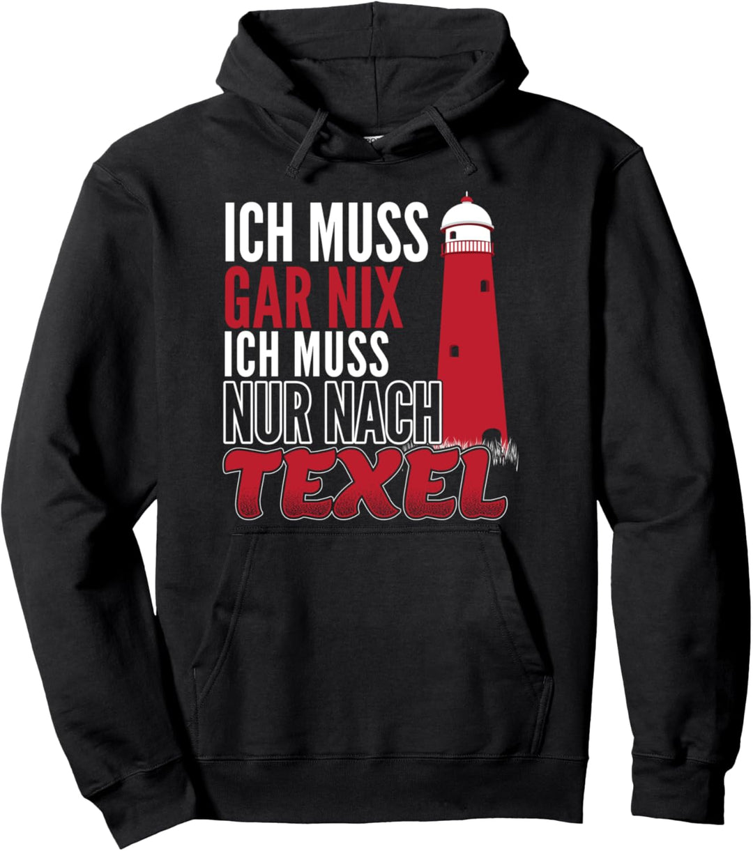 Holland Insel Texel Leuchtturm Geschenk Pullover Hoodie