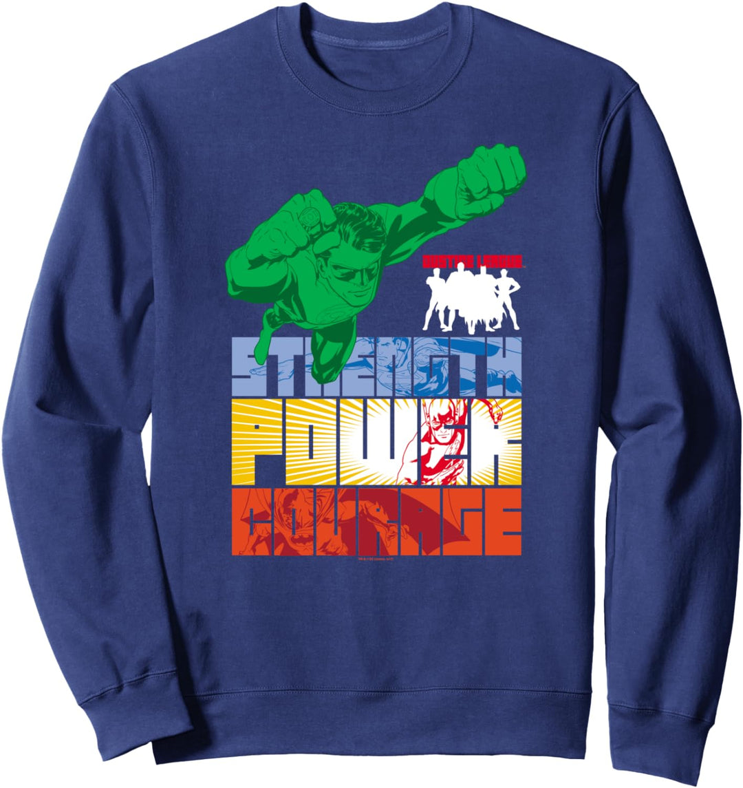 Justice League Heroic Qualities Sweatshirt