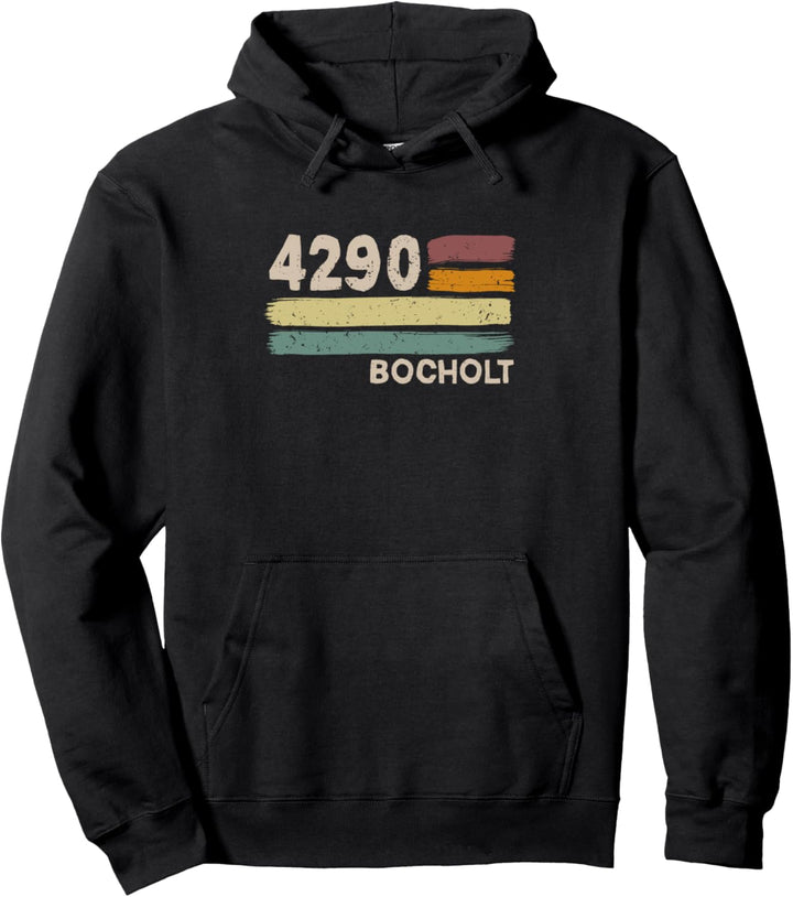 4290 Bocholt Retro Postleitzahlen Alte PLZ Vintage Pullover Hoodie