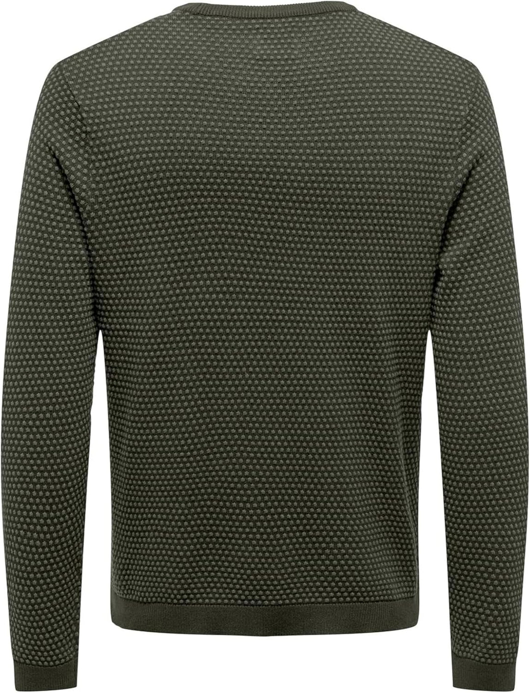ONLY &amp; SONS Herren Strickpullover XS Rosin/Pattern:forest Night Dots, XS Rosin/Pattern:forest Night