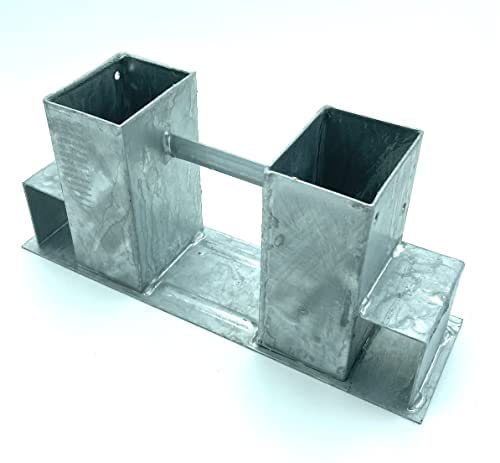 Holzstapelhalter/Holzstapelhilfe/Brennholz/Stapelhilfe/Holzwiege 340x100mm (2 Stück), 2 Stück