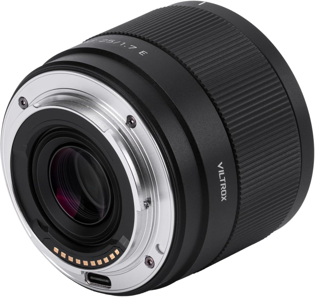 VILTROX AF 25 mm F1,7 APS-C leichtes Autofokus-Kameraobjektiv für Strassenfotografie (für Sony E), F