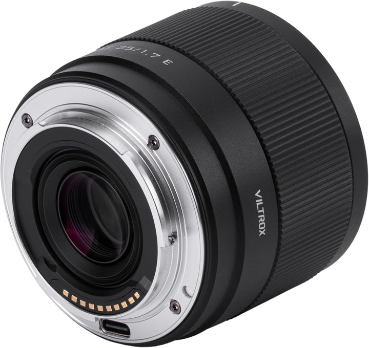 VILTROX AF 25 mm F1,7 APS-C leichtes Autofokus-Kameraobjektiv für Strassenfotografie (für Sony E), F