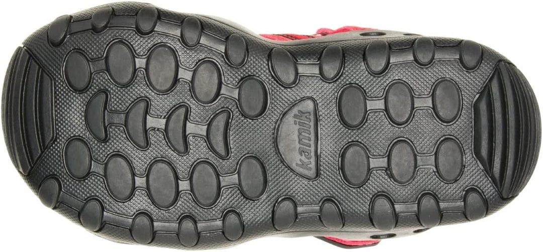 Kamik Unisex Kinder Crab Flache Sandale 16 EU Rot, 16 EU Rot