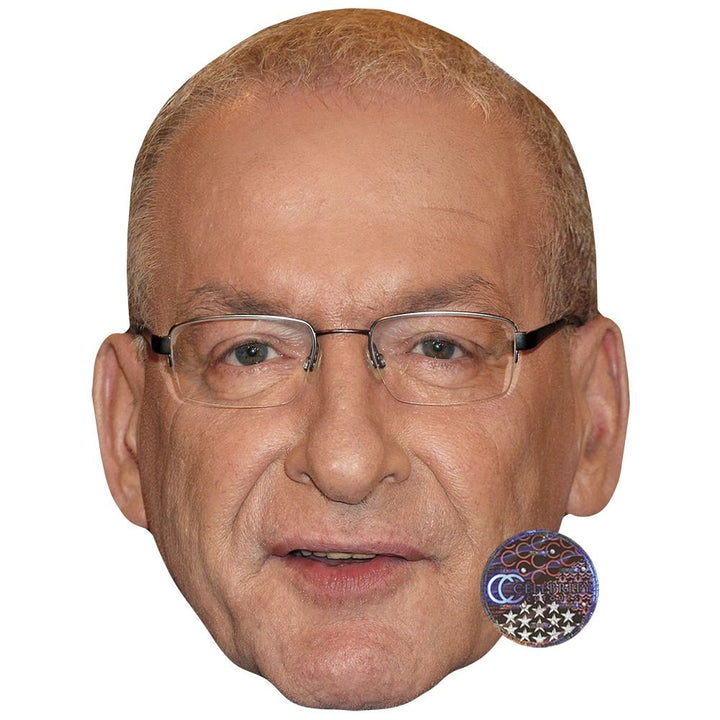 Peter Zwegat Big Head. Larger than life mask.
