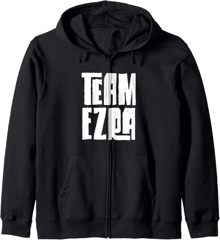 Team Ezra Papa Mama Son Ehemann Enkel Sport Gruppenname Kapuzenjacke