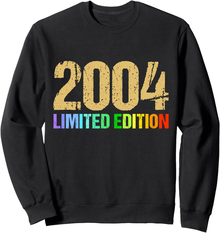 20. Geburtstag Mann Frau 20 Jahre 2004 Deko Lustig Geschenk Sweatshirt