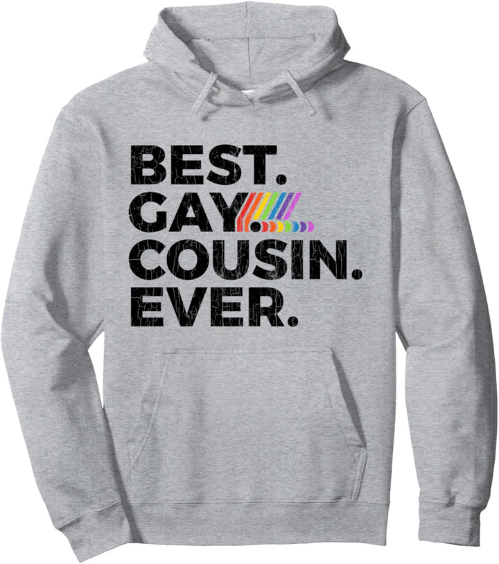 Bester schwuler Cousin aller Zeiten LGBT Lustiges Geschenk Pullover Hoodie