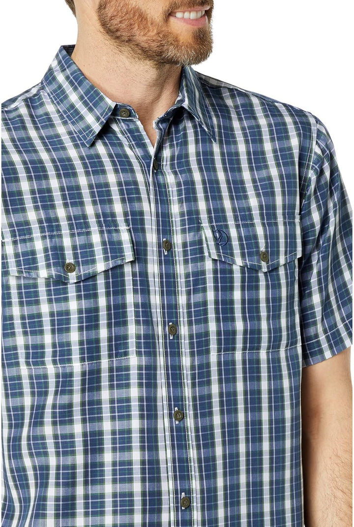 Fjällräven Herren Abisko Cool Shirt Ss Kurzarmhemd M Uncle Blue, M Uncle Blue