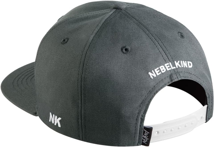 Nebelkind Snapback Cap Grau Pixel Bunt Grössenverstellbar Unisex One Size