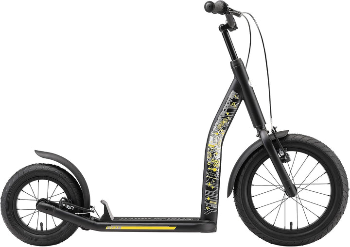 STAR SCOOTER Kinder Tret Roller ab 8 Jahre | City Kick Scooter Luftreifen Höhenverstellbar 16 Zoll N