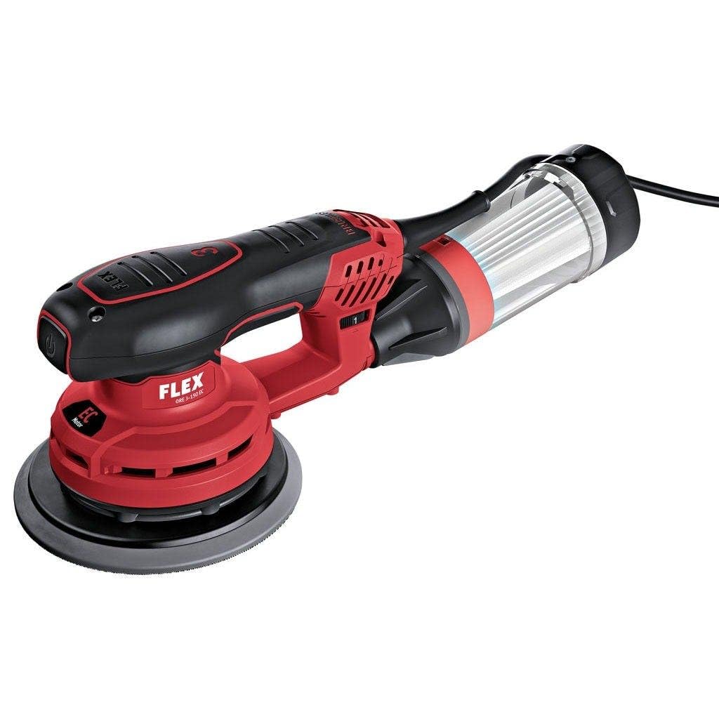 Flex Exzenterschleifer ORE 3-150 EC (400 W, Schleifteller-ø 150 mm, Hub 3 mm, bürstenloser Motor, Sc