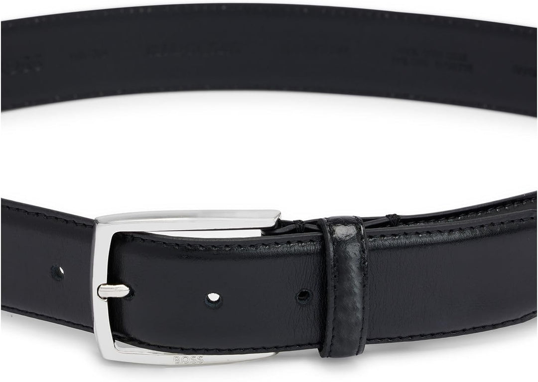 BOSS Herren Gürtel, 85 Black1