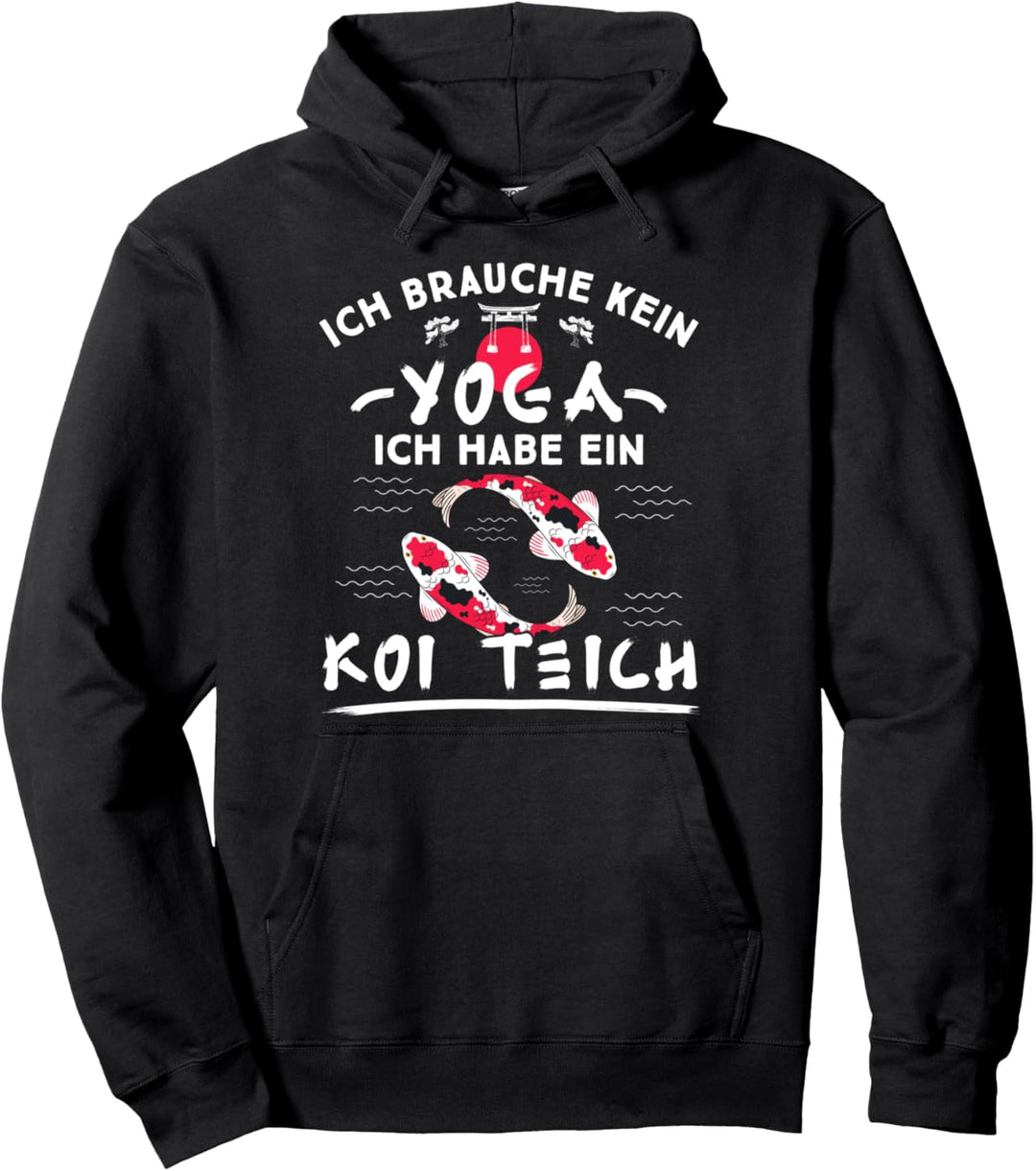 Koi Karpfen Glücksbringer Koi Karpfen halten Koi Züchten Pullover Hoodie