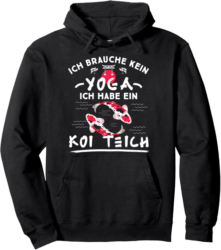 Koi Karpfen Glücksbringer Koi Karpfen halten Koi Züchten Pullover Hoodie
