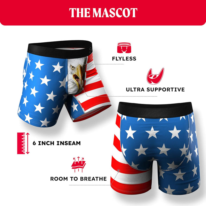 Shinesty Herren Boxer mit Eingriff M Maskottchen, M Maskottchen