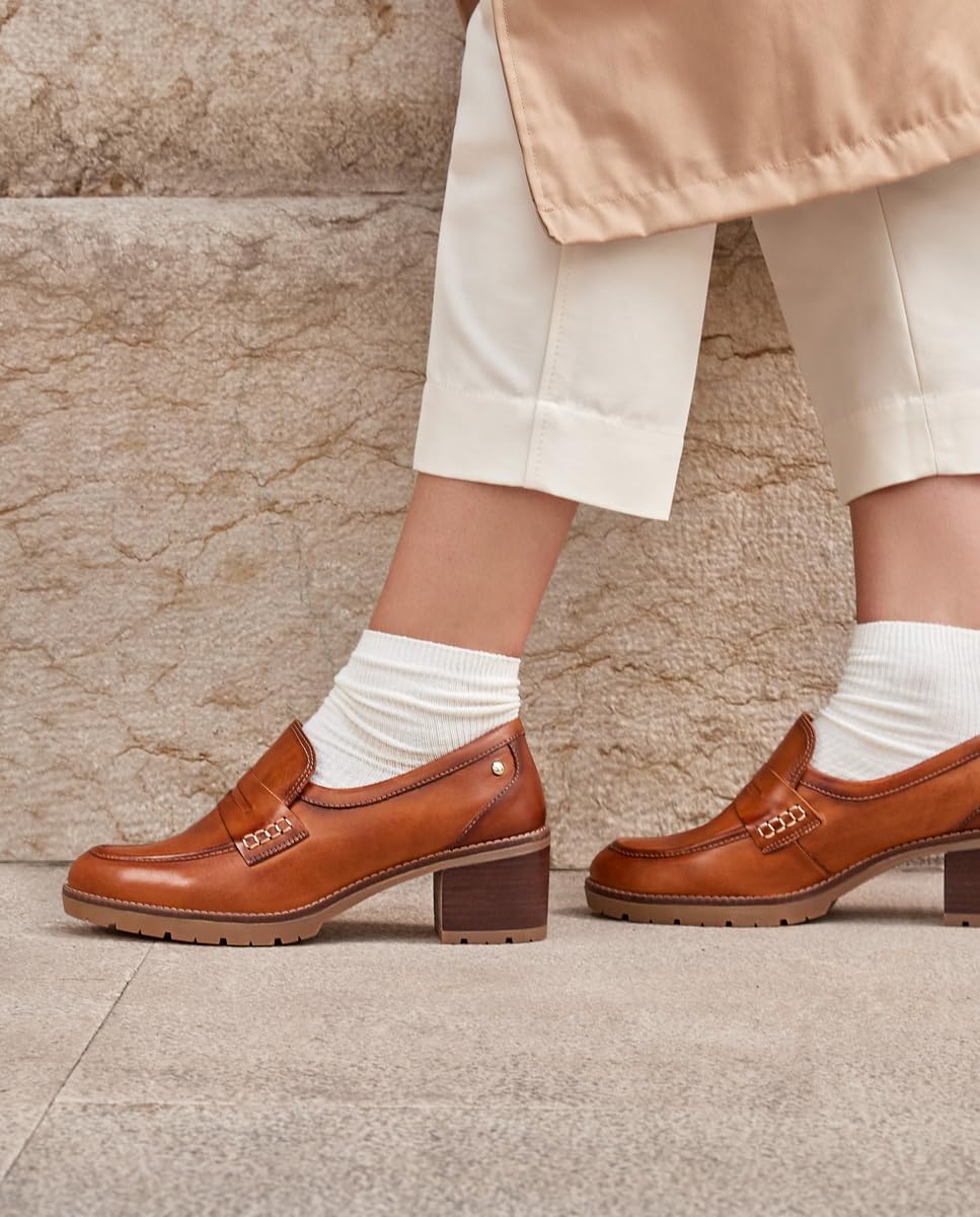 Pikolinos Absatzschuhe in Leder Modell LLANES für Frauen 37 EU Brandy, 37 EU Brandy
