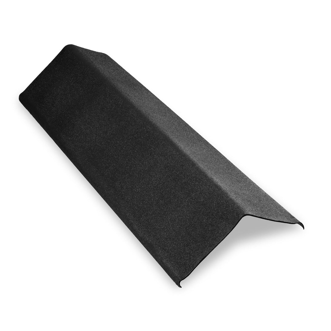 Onduline-Ortgangabschluss 4er Pack für Duro-S/Classic/SX,Base Platte,Ondalux,Easyline,Easyfix-Bitume