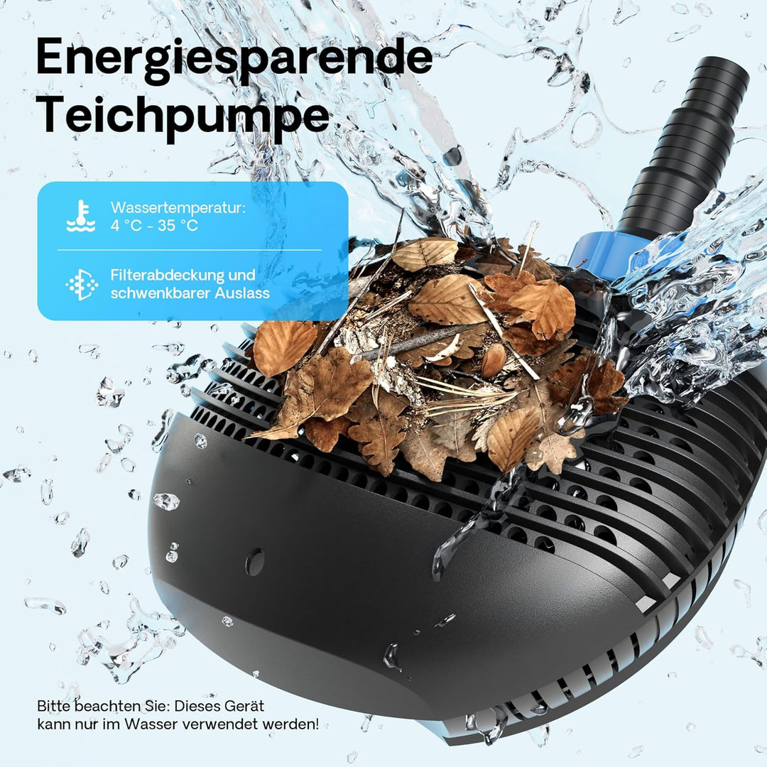 SunSun CTF-2800 SuperECO Teichpumpe Filterpumpe 3000l/h 10W