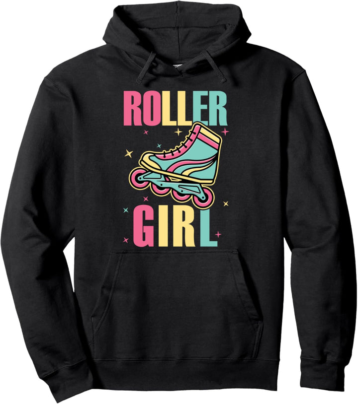 Rollschuh Laufen Roller Skates - Skater Rollschuhe Pullover Hoodie