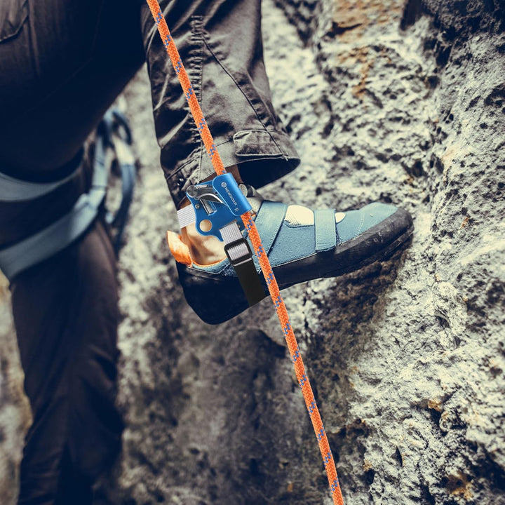 NewDoar Foot Ascender Riser Klettern Baum Baumpfleger Bergsteigen Abseilen Quick Step Ausrüstung Kle