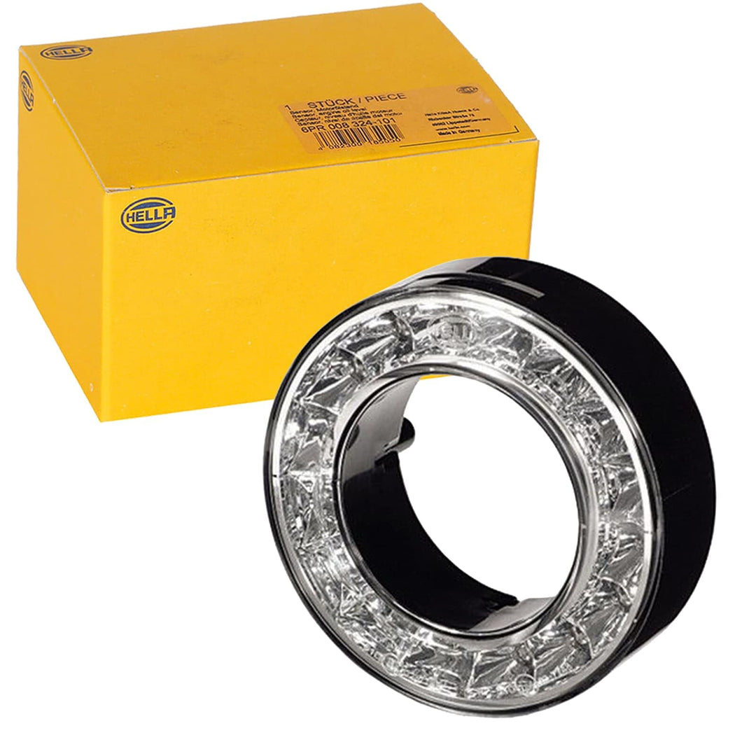 HELLA - Heckleuchte - LED - 12V - Anbau/Schraubanschluss - Lichtscheibenfarbe: weiss/glasklar - Kabe