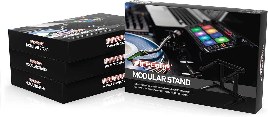 Reloop Modular Stand - Stabiler Ständer für Modular Controller, Optimiert für Reloop Neon, AMS-MODUL