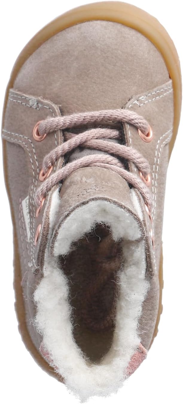 RICOSTA Mädchen und Jungen Winterstiefel Denny, Kinder Lauflernschuhe, Weite: Weit, CareTEX, terraca