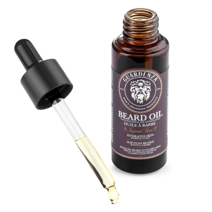 Guardenza Bart Öl – Imperial Booze – alle Natural 30 ml spendet Feuchtigkeit Skin &amp; erweicht Bart &amp;
