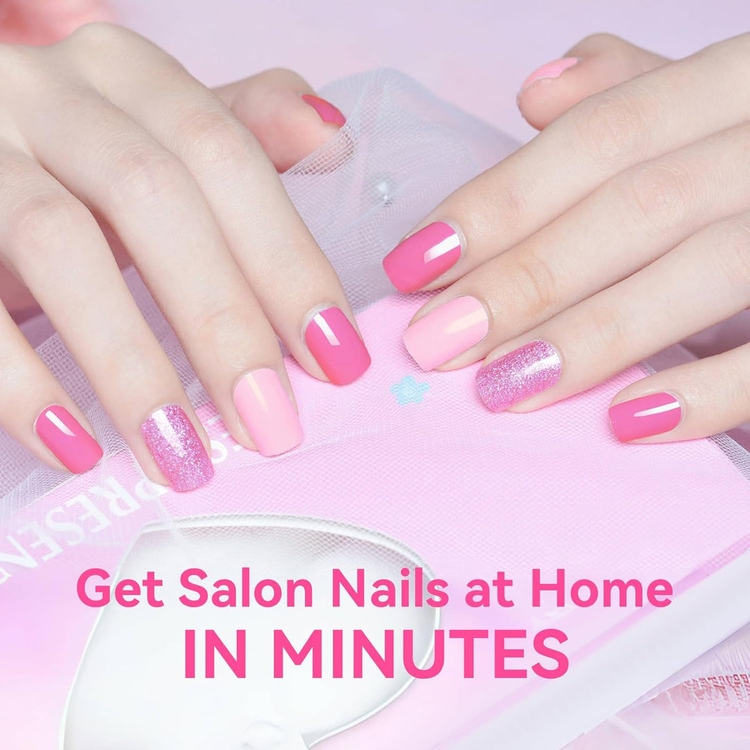 Makartt 40 Pcs Nagelkleber, Extra stark und schnelltrocknend Professionelle Salon-Qualität, Perfekt