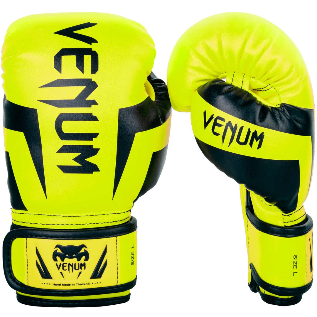 Venum Elite Handschuhe Kids Fluo Gelb L, Fluo Gelb L