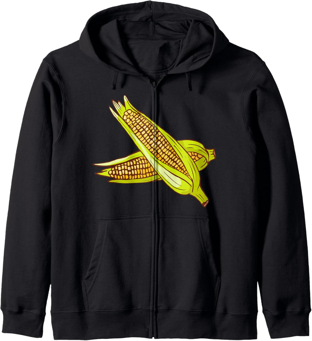 Mais Maiskolben Gemüse Vegetarisch Vegan Vegetarier Veganer Kapuzenjacke