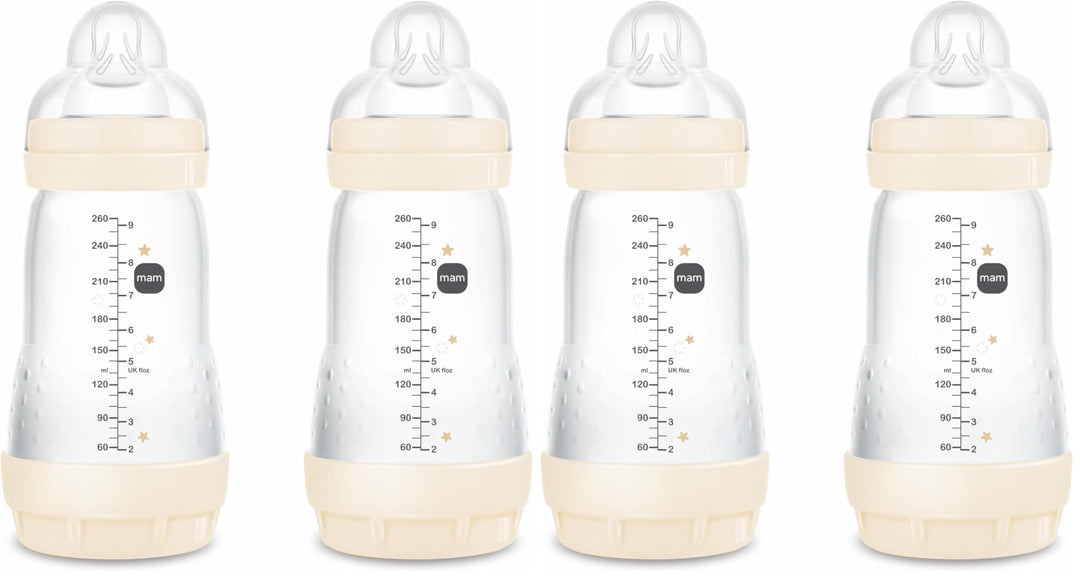 MAM Easy Start Anti-Colic Babyflasche | für Neugeborene | 94% Akzeptanz | von Hebammen &amp; Müttern emp