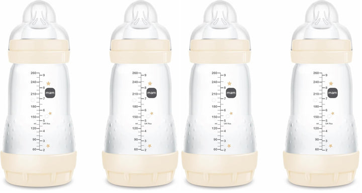 MAM Easy Start Anti-Colic Babyflasche | für Neugeborene | 94% Akzeptanz | von Hebammen &amp; Müttern emp