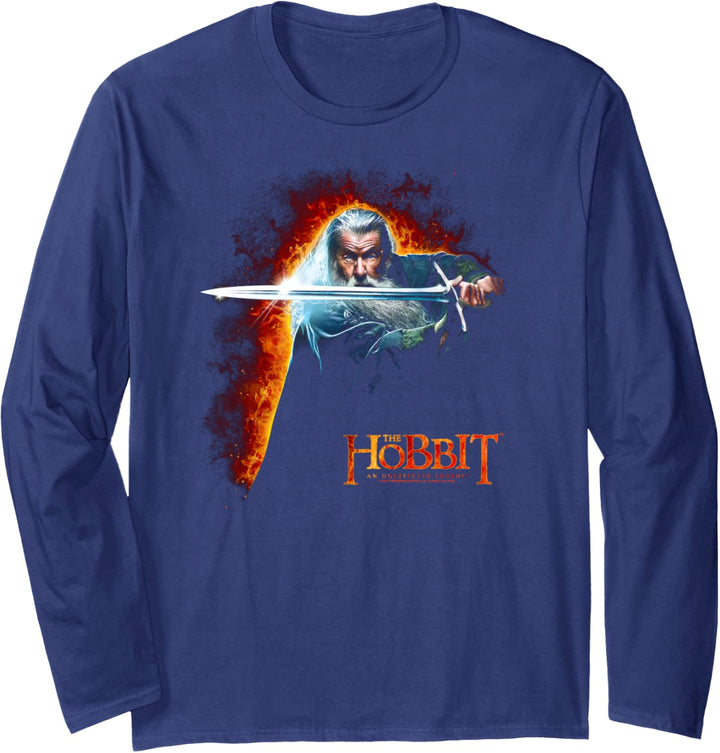 The Hobbit Gandalf Secret Fire Langarmshirt