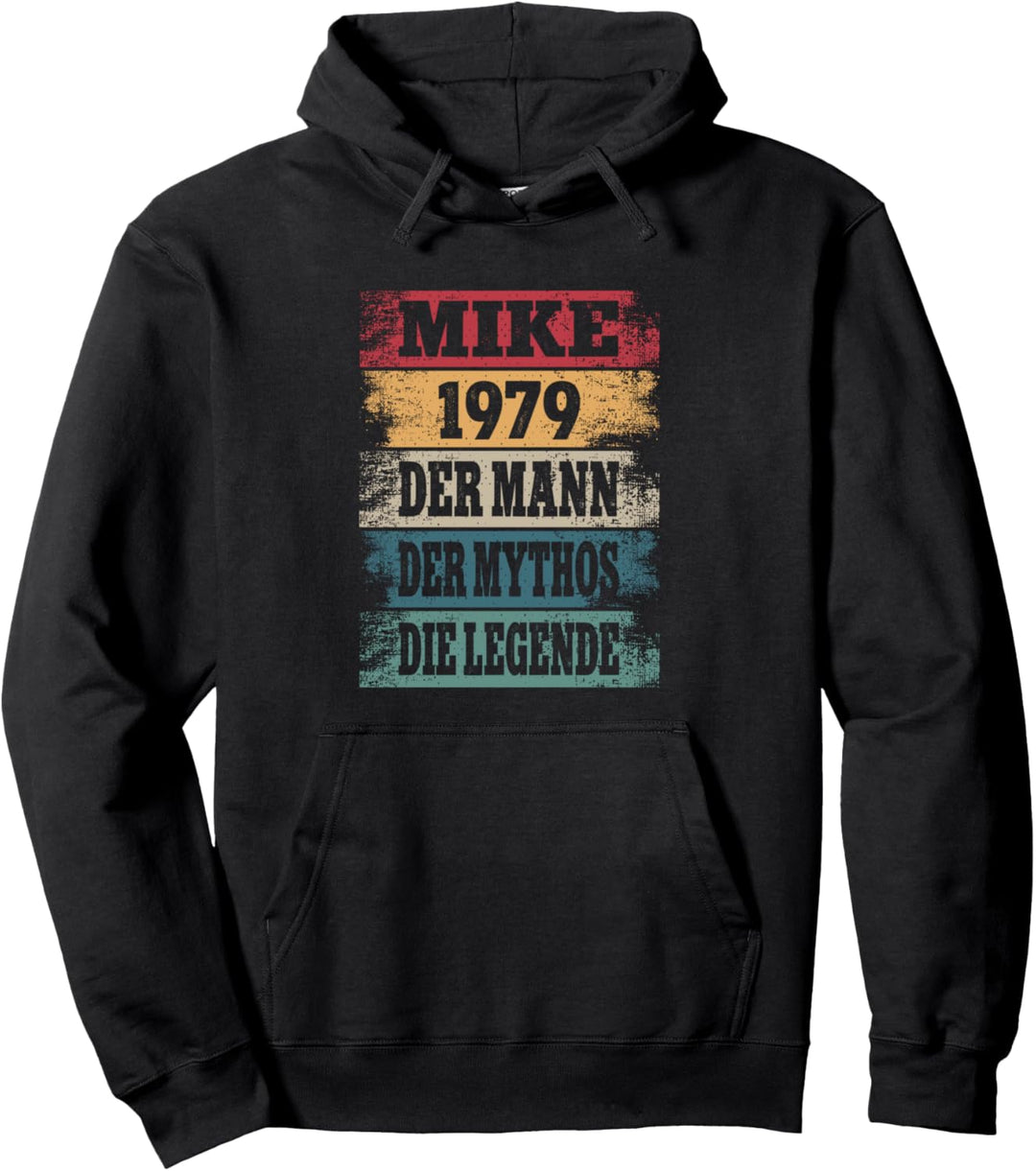 43 Jahre Geburtstag Mike Mann Lustiges Geburtstagsoutfit Pullover Hoodie